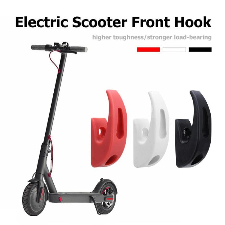 2pcs For Xiaomi M365 Series Electric Scooter Universal Storage Hook, Storage Hook Red, Storage Hook White, Storage Hook Black