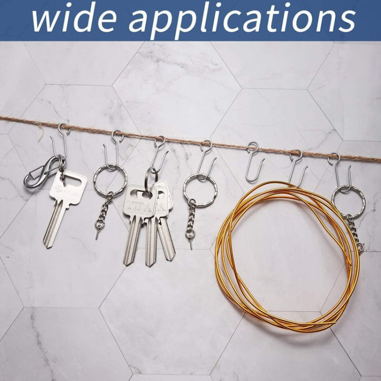 Set Curtain Easy Replacement Hook Accessories, 20PCS Metal Hook