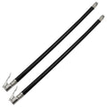 2 PCS Bicycle Car Tire Rubber Tube Pump Nozzle, Specification:, 9.5mm Black, 12.5mm Black, 9.5mm Blue, 12.5mm Blue