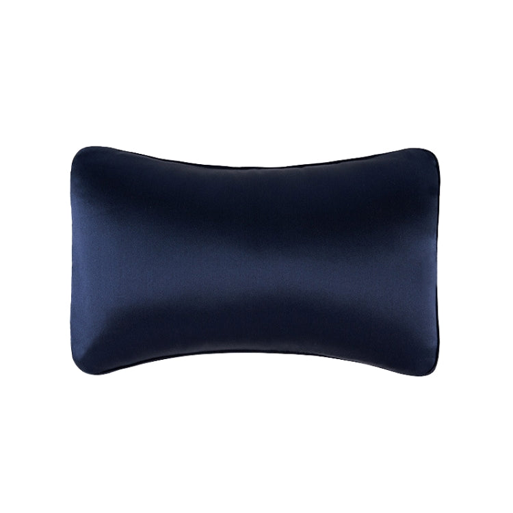 TZ19 Silk Car Head Pillow Car Memory Foam Comfort Lumbar Support, TZ19 Navy, TZ19 Pink, TZ19 Black, TZ19 Green, TZ19 Champagne, TZ19 Silver Gray