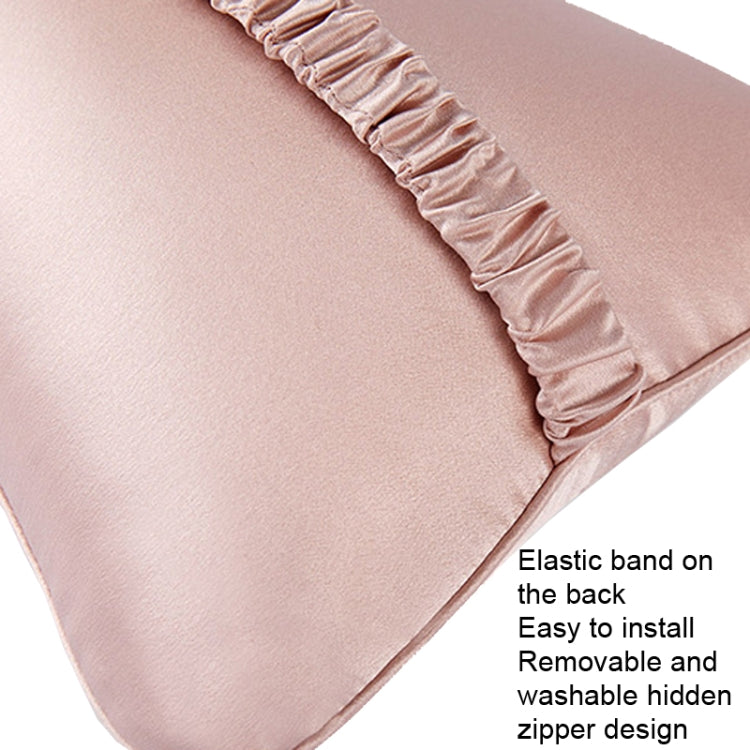 TZ19 Silk Car Head Pillow Car Memory Foam Comfort Lumbar Support, TZ19 Navy, TZ19 Pink, TZ19 Black, TZ19 Green, TZ19 Champagne, TZ19 Silver Gray