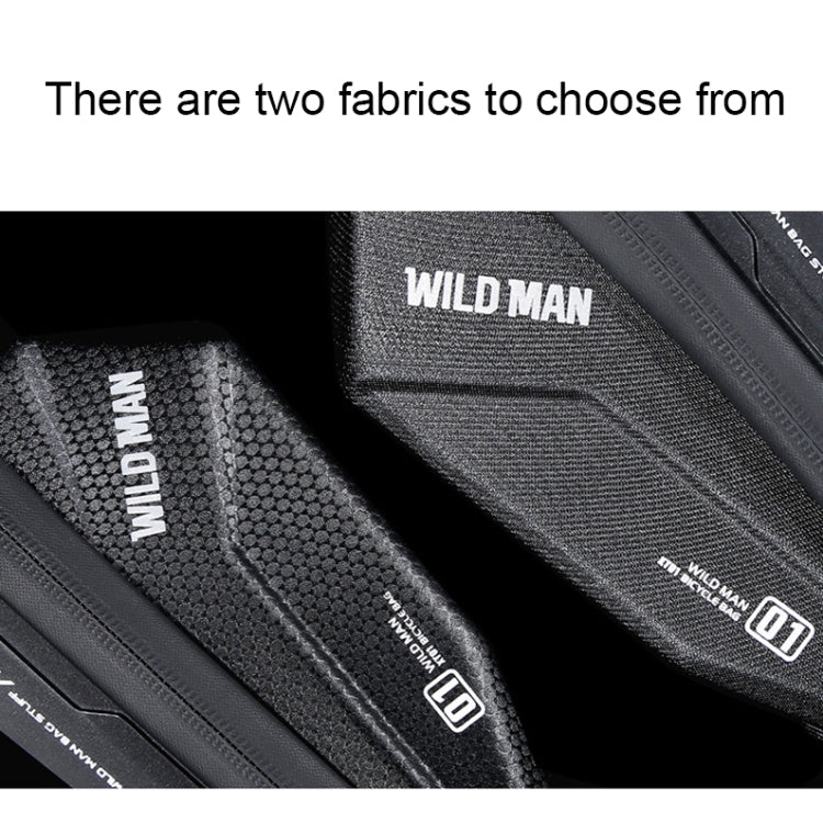 WILD MAN XT1 1L Bicycle EVA Hard Shell Phone Touch Screen Handlebar Bag, XT1(Solar)