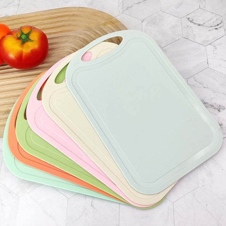 10 PCS Plastic Anti-Slip Kitchen Cutting Board, No. 1 Orange, No. 2 Brown, No. 1 Grass Green, No. 1 Green, No. 1 Light Gray, No. 1 Pink, No. 1 Beige, No. 2 Sky Blue, No. 2 Blue, No. 2 Light Green, No. 2 Gray, No. 2 Mud Gray