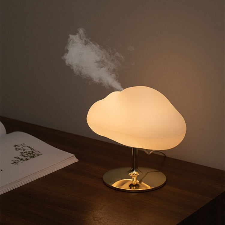270ml Cloud Aroma Diffuser Humidifier  USB Table Lamp, Cloud Aroma Diffuser (Gold Bottom), Cloud Aroma Diffuser (Silver Bottom)