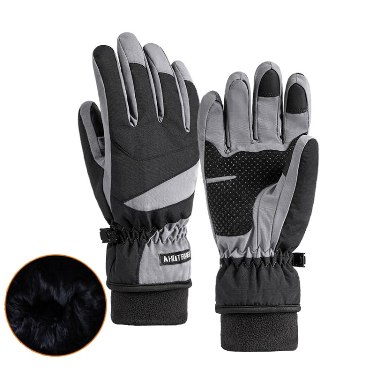 HLINTRANGE 061 Skiing Warm Gloves Sports Riding Waterproof Touch Screen Gloves, M, L, XL