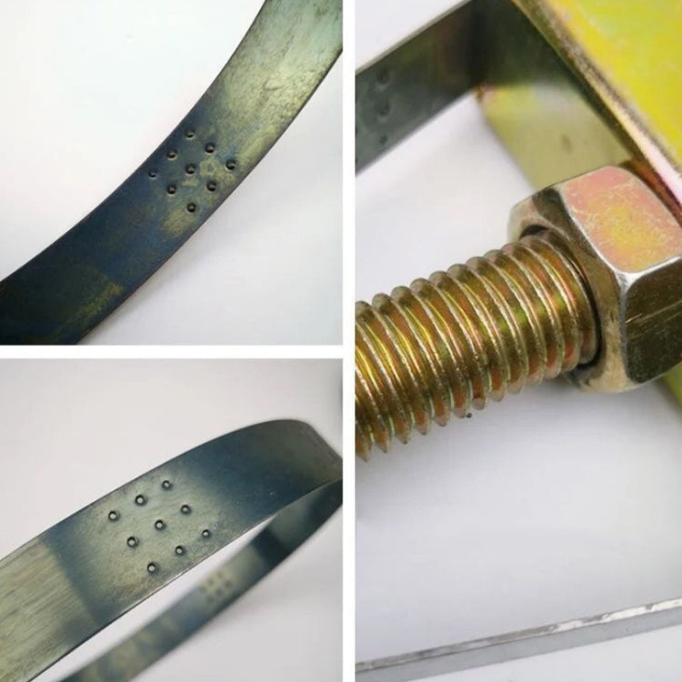 Oil Filter Wrench Adjustable Steel Strap Oil Removal Tool, 90-140mm