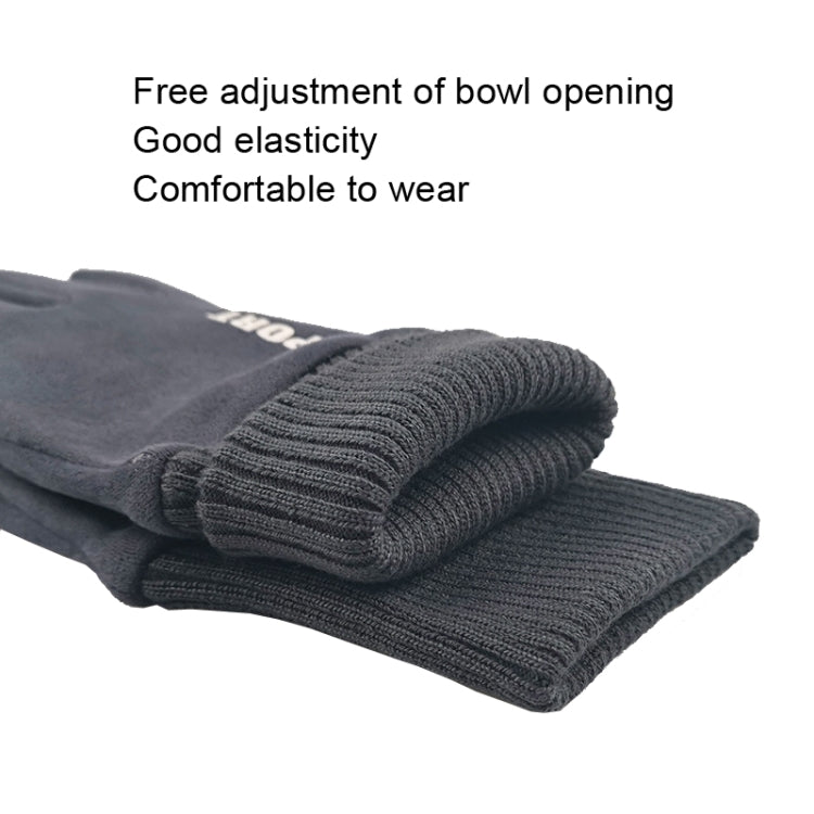 Q35 Suede Men Warm Gloves Touch Screen Sports Cycling Gloves, Q35 Gray, Q35 Khaki, Q35 Black, Q35 Dark Blue