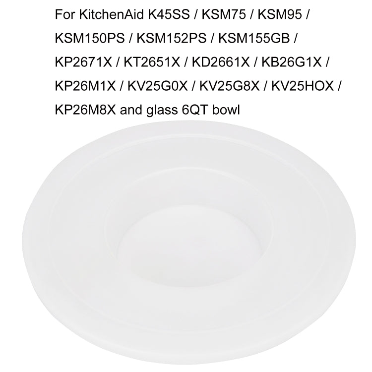 For KitchenAid 2pcs Bowl Covers 6QT Mixing Bowl Kitchen Machine Accessories, Mixing Bowl