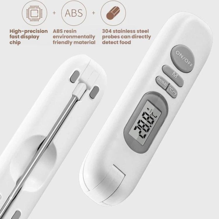 -50 To 300°C Electronic Food Folding Rechargeable Thermometer, YZ6010