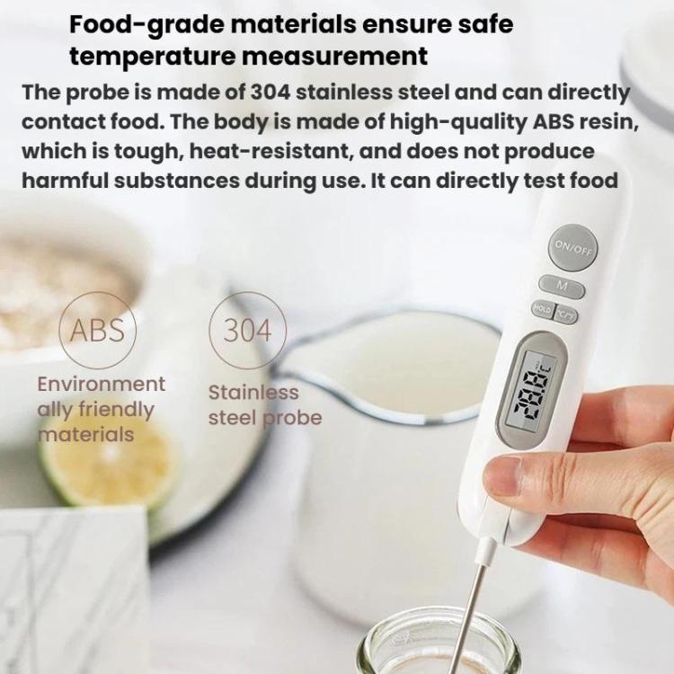 -50 To 300°C Electronic Food Folding Rechargeable Thermometer, YZ6010