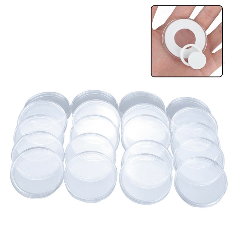 1 Box of A Sell 46mm Adjustable Commemorative Coin Collection Box With Inner Cushion, 1 Box of A Sell 46mm
