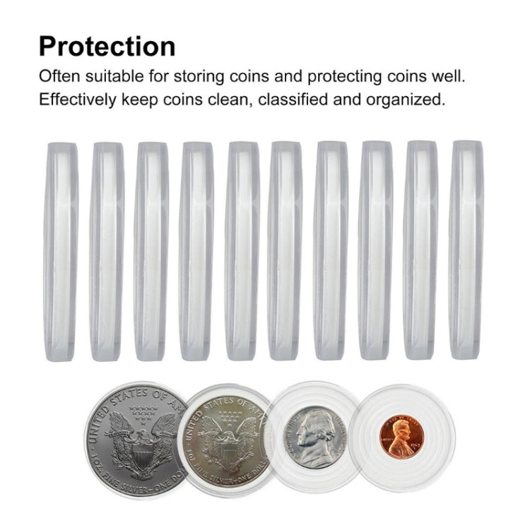 1 Box of A Sell 46mm Adjustable Commemorative Coin Collection Box With Inner Cushion, 1 Box of A Sell 46mm