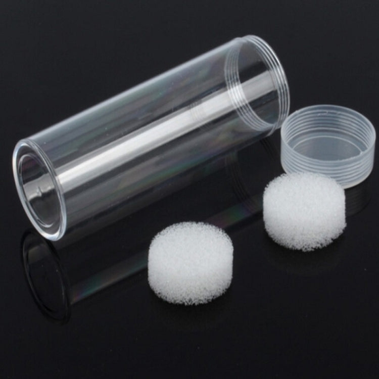 10 PCS 25mm Screw Mouth Commemorative Coin Cylinder Storage Box, 10pcs 25mm