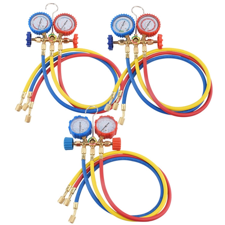 Car Air Conditioning Refrigeration Fluoridation Double Meter Valve