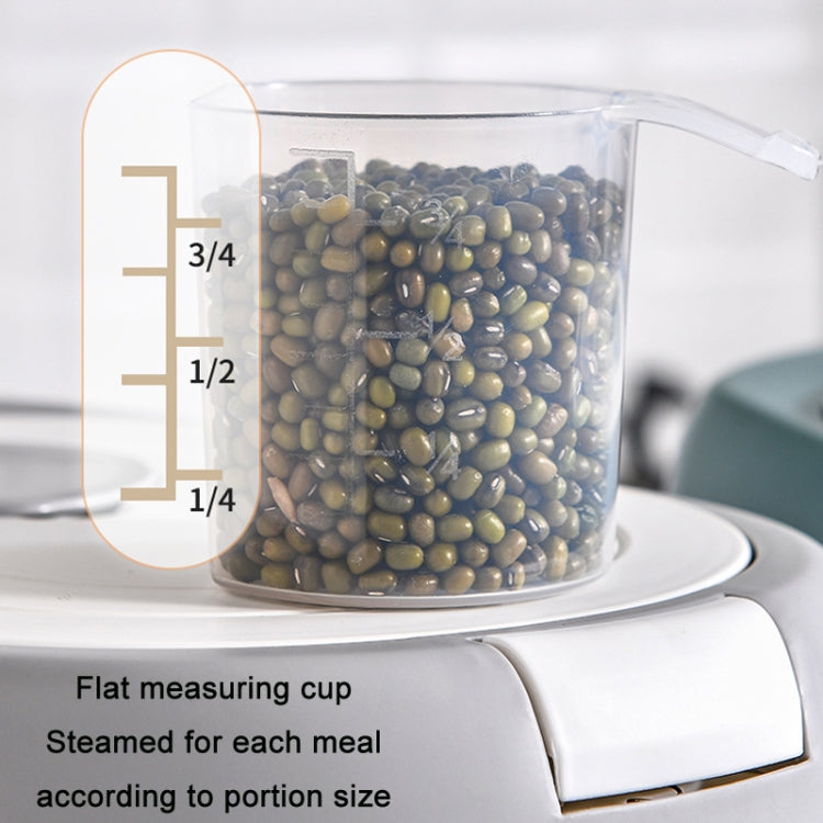 Kitchen Sealed Moisture Dust Proof Storage Rice Bucket, Red 10kg, Red 5kg, Gray 10kg, Gray 5kg, Blue 10kg, Blue 5kg, Green 10kg, Green 5kg