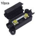 10pcs Small Fork Bolt Fuse Block Car Air Conditioning All The Way Fuse Box Fuse Holder, 10pcs Fuse Holder