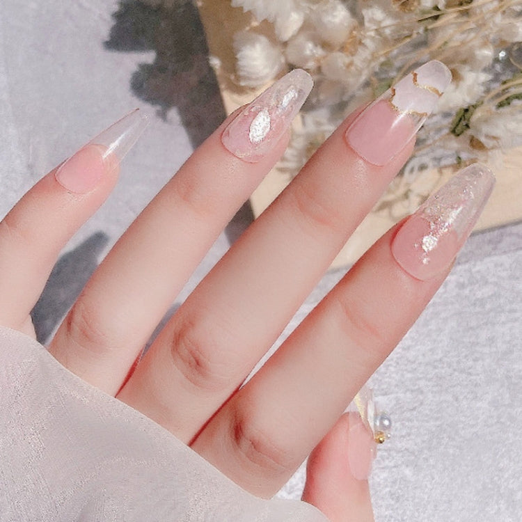 10 Boxes Velvet Shells Mica Piece Nail Stickers Nail Sequins Jewelry, 01 Fragments, 02 Big Pieces