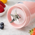 10 PCS CA-AD540 Portable Electric Juice Cup Six-blade Teeth Blade, Six Leaf With Teeth