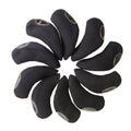 10PCS/Set 15X7 Neoprene Waterproof and Wear-resistant Golf Club Headgear, 10PCS 15X7 Black, 10PCS 15X7 Green, 10PCS 15X7 Camouflage