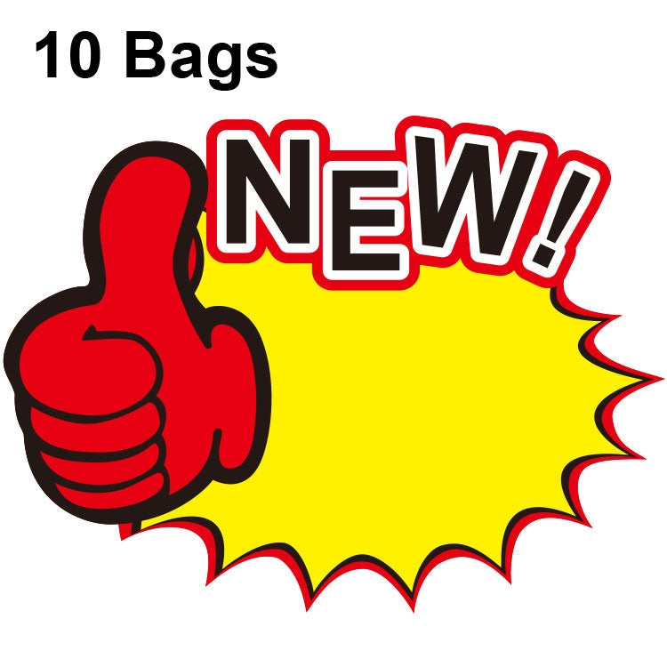 10 bags 21x15cm Explosion Sticker Product Price Tag Supermarket Price Label, WM201, WM202, WM203, WM205, WM206, WM207, WM208, WM209, WM210, WM211, WM212, WM213