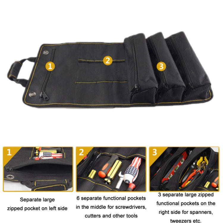 WINHUNT Portable Rolling Electrician Repair Multi-Purpose Tool Kit, WH047