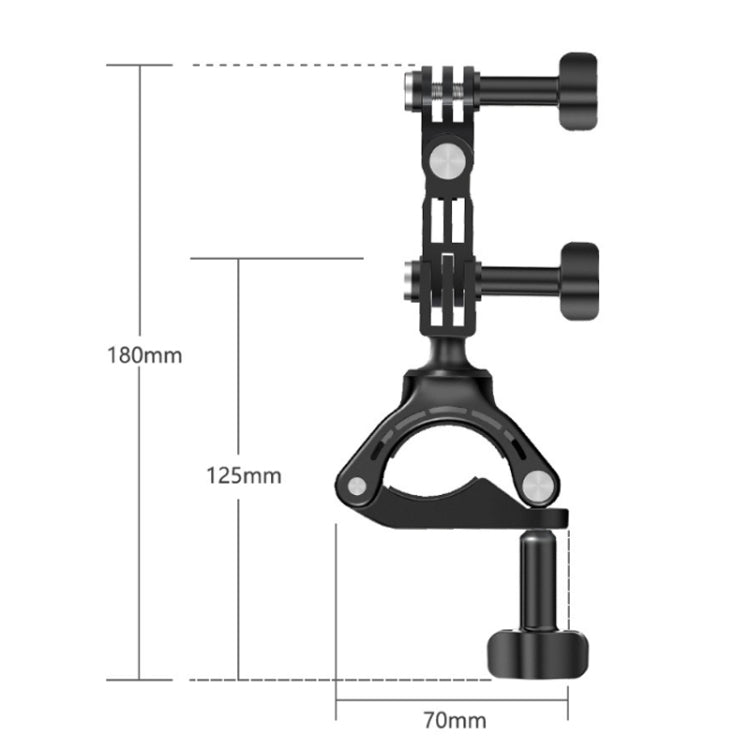 Bike Cycling Bracket Mount for Cell Phone & Sports Camera,Spec:, Camera Set, Mobile Phone Set