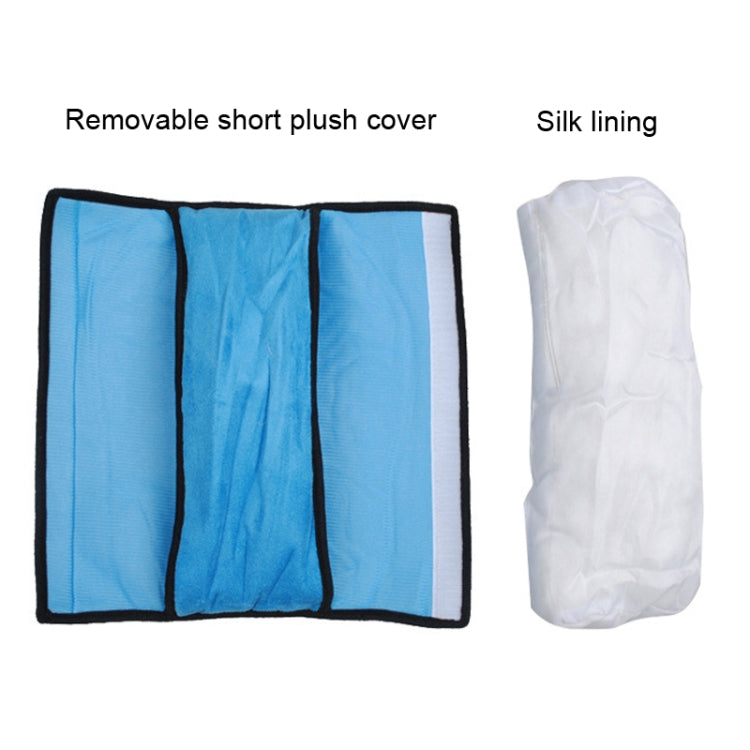 5 PCS Children Car Seat Belt Protective Cover Thickened Plush Shoulder Pillow, Gray