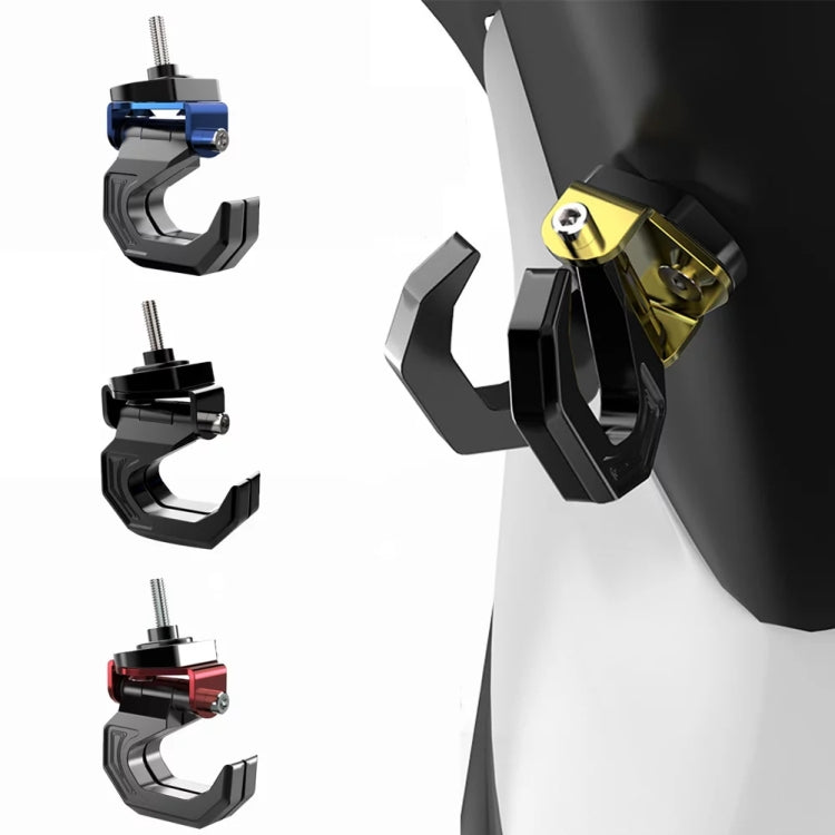 Motorcycle Electric Bike Item Movable Double Hooks Aluminum Helmet Hanger Modification Accessories