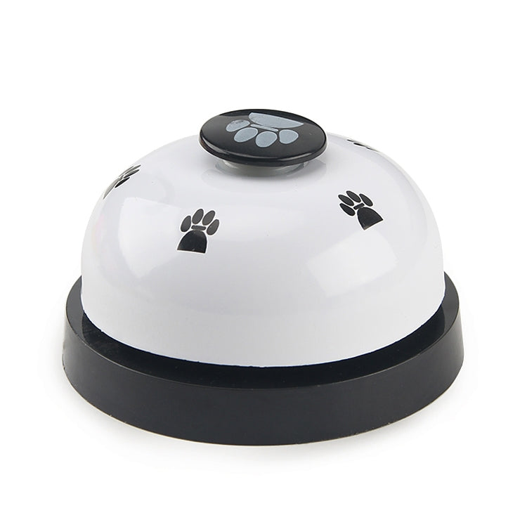 Pet Toy Training Called Dinner Small Bell Footprint Ring Dog Toys, 3pcs Pet Bell White, 3pcs Pet Bell Royal Blue, 3pcs Pet Bell Yellow, 3pcs Pet Bell Red, 3pcs Pet Bell Pink