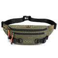 HAOSHUAI 5132 Outdoor Men Waist Bag Sports Running Chest Bag, 5132 Army Green, 5132 Dark Green, 5132 Camouflage, 5132 Dark Blue, 5132 Black