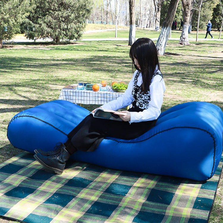 1832B Outdoor Portable One-Touch Automatic Inflatable Sofa Foldable Seat