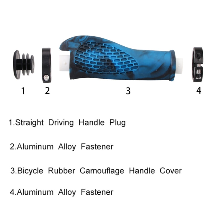 MZYRH 1pair Mountain Bike Bicycle Handlebar Grips Protective Covers, MZYRH  Black and Red, MZYRH  Black and White, MZYRH  Black Blue, MZYRH White and Blue, MZYRH Black and Yellow, MZYRH Dark Green