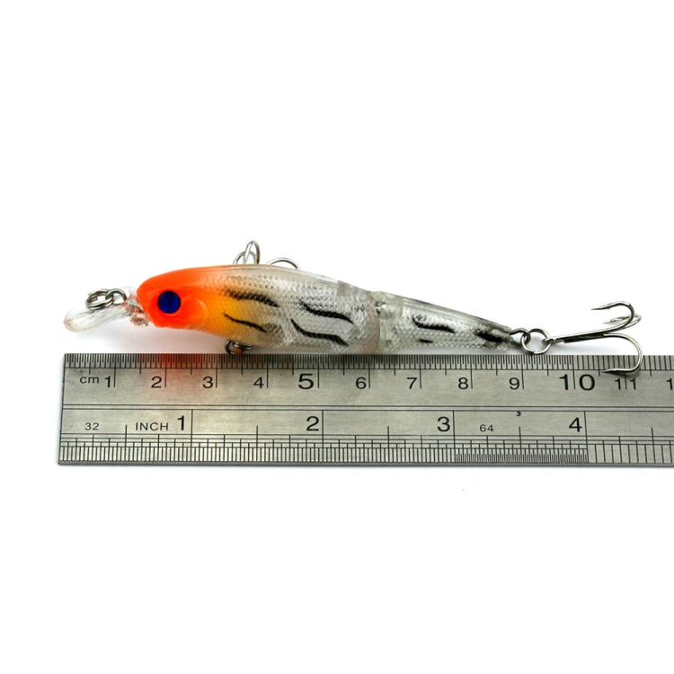 HENGJIA JM010 9cm 7g 2 Sections Bionic Bait With Beads Diving Mino Fake Bait, JM010 9cm 7g 3, JM010 9cm 7g 4, JM010 9cm 7g 6, JM010 9cm 7g 7, JM010 9cm 7g 8, JM010 9cm 7g 2