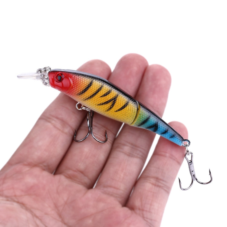 HENGJIA JM010 9cm 7g 2 Sections Bionic Bait With Beads Diving Mino Fake Bait, JM010 9cm 7g 3, JM010 9cm 7g 4, JM010 9cm 7g 6, JM010 9cm 7g 7, JM010 9cm 7g 8, JM010 9cm 7g 2