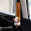 002 Cute Cartoon Thicked Seat Belt Anti-Strangled Protective Cushion, Length:, 30.5cm (Brown Dog), 30.5cm (Beige Dog), 30.5cm (Gray Cat), 30.5cm (Pink Cat), 30.5cm (Gray Fox), 30.5cm (Bear), 23cm (Brown Dog), 23cm (Beige Dog), 23cm (Gray Cat)          ...