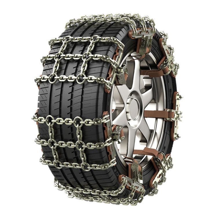 Car Tire Truck SUV Snow Winter Emergency Anti-Skid Chain, Style:, Field Type (Small), Field Type (Large)