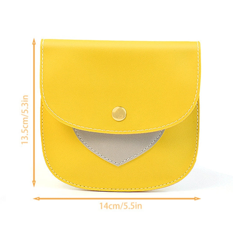 Portable Large Capacity PU Sanitary Napkin Pad Storage Bag, White+Blue, White+Skin, Yellow+Gray, Gray+Yellow, Blue+White, Skin+White