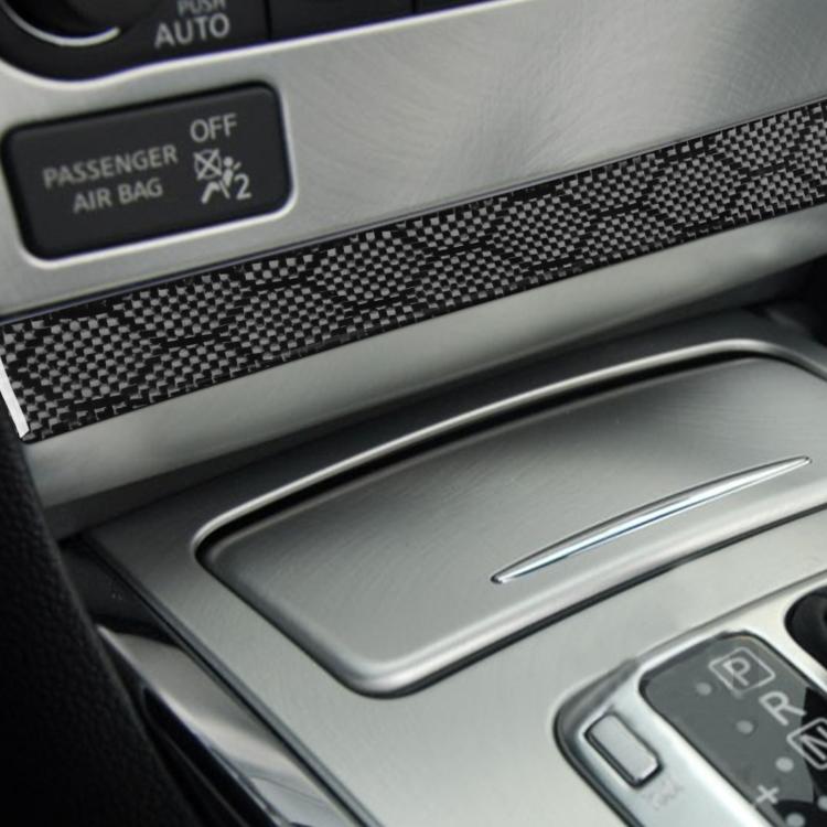 For Infiniti G37/G25/Q60 CD Panel Lower Decorative Strip Sticker
