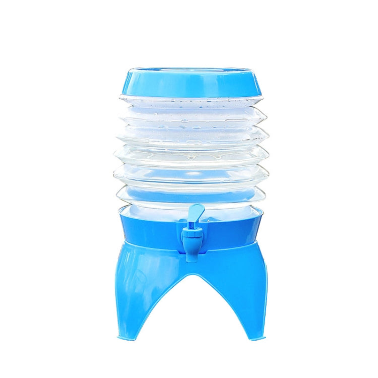 Outdoor Camping Portable Car Retractable Folding Bucket With Faucet, Capacity:, 3.5L, 5.5L, 7.5L, 9.5L