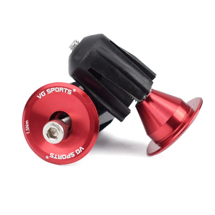 2pairs Aluminum Alloy Bicycle Expansion Handlebar Plug, 16-21mm Red, 16-21mm Green, 16-21mm Blue, 16-21mm Black, 16-21mm Titanium Color, 16-21mm Gold