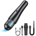 Pinjia P06 12V High Power Portable Wireless Vehicles / Household Vacuum Cleaner, P06 Black, P06 Silver White