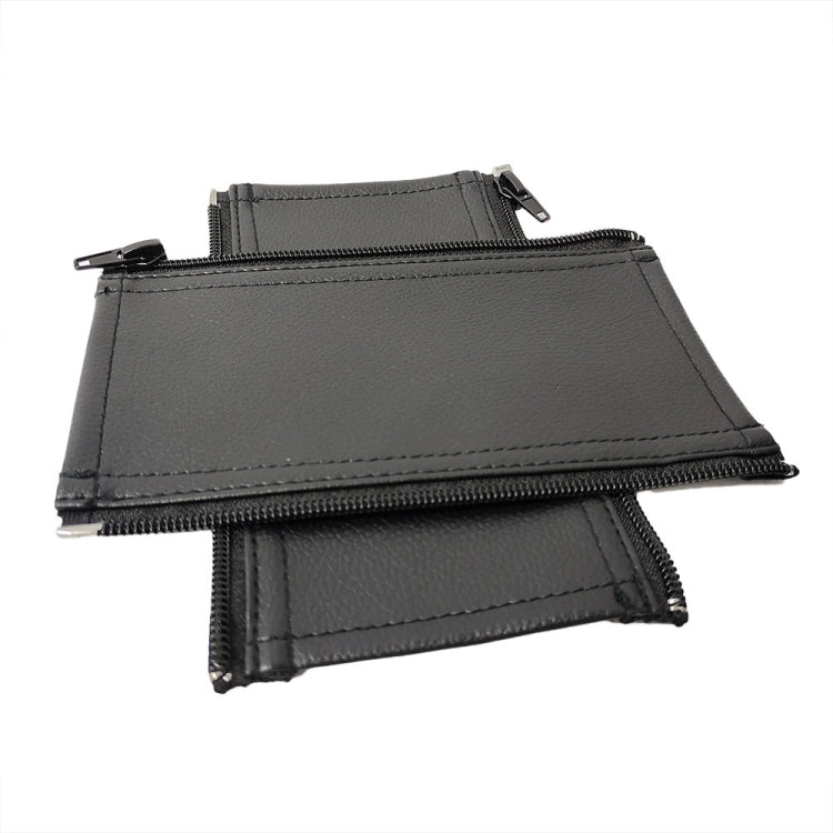 For Bugaboo Bee Series Stroller Armrests PU Leather Zipper Protector, Armrests Zipper Protector(Black), Armrests Zipper Protector(Dark Brown)