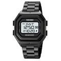 SKMEI 1875 Men Outdoor Electronic Watch Timing Multi-Functional Watch, Style:, 1875 Steel Band White Machine, 1875 Steel Band Black Machine, 1875 Silicone Band White Machine, 1875 Silicone Band Black Machine