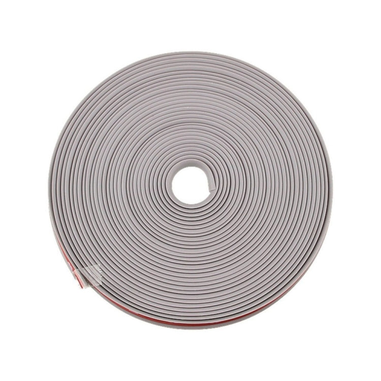 8m/roll Car Wheel General Sticker Modified Protection Sticker Anti-collision Strip, 1roll Gray, 1roll White, 1roll Black, 1roll Red, 1roll Pink, 1roll Purple, 1roll Blue, 1roll Orange