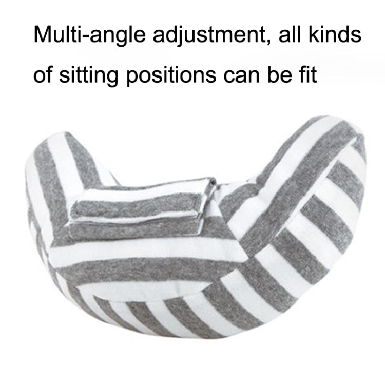 2pcs Children Neck Headrest Comfortable Shoulder Cover Car Neck Guard Pillow, 2pcs (Gray Strip), 2pcs (Green Strip), 2pcs (Coffee Strip), 2pcs (Gray Stripe), 2pcs (Brown Stripe), 2pcs (Pink Stripe), 2pcs (Green Stripe), 2pcs (Blue Gray Strip)
