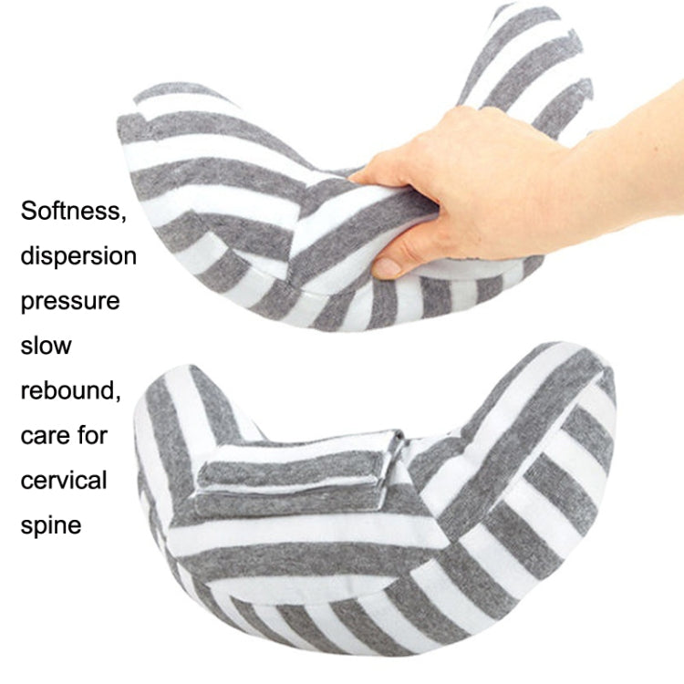 2pcs Children Neck Headrest Comfortable Shoulder Cover Car Neck Guard Pillow, 2pcs (Gray Strip), 2pcs (Green Strip), 2pcs (Coffee Strip), 2pcs (Gray Stripe), 2pcs (Brown Stripe), 2pcs (Pink Stripe), 2pcs (Green Stripe), 2pcs (Blue Gray Strip)