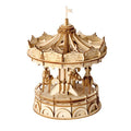 3D Three -Dimensional Puzzle Board Children Wood Puzzles Model, Rolife TG404 Rotating Trojan, Rolife TG501 Eiffel Tower, Rolife TG306 Cruise