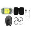 Remote Control LED Car Modified Electric Car Warning Tail Light, 1 Light+1 RC, 2 Light +1 RC