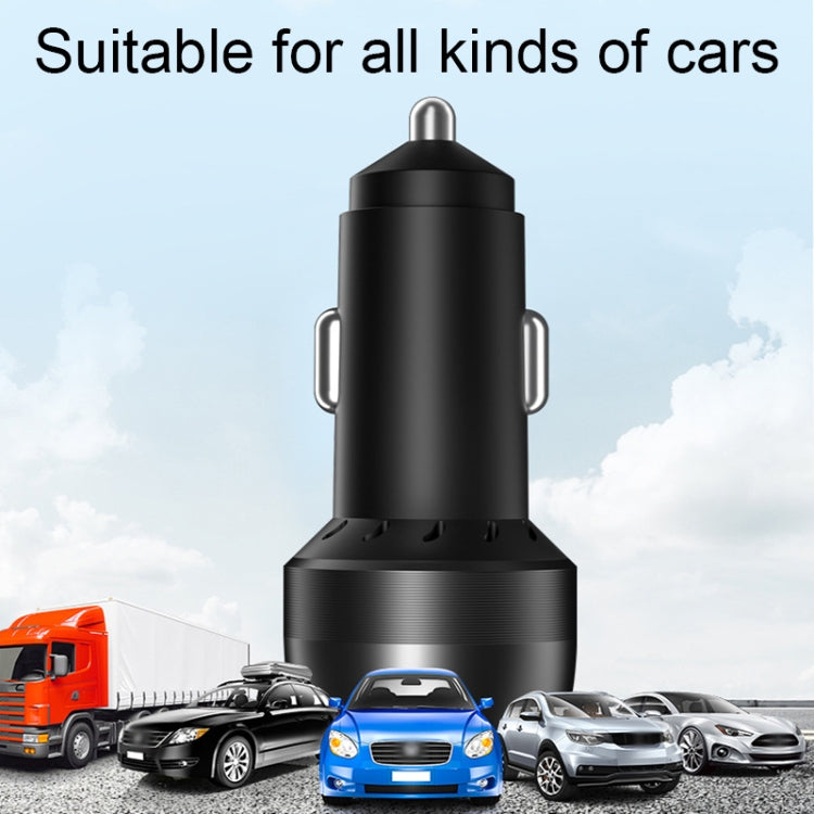 IBD355-2C Dual PD Smart Car Phone Charger With LED Light, Spec:, 60W, 90W