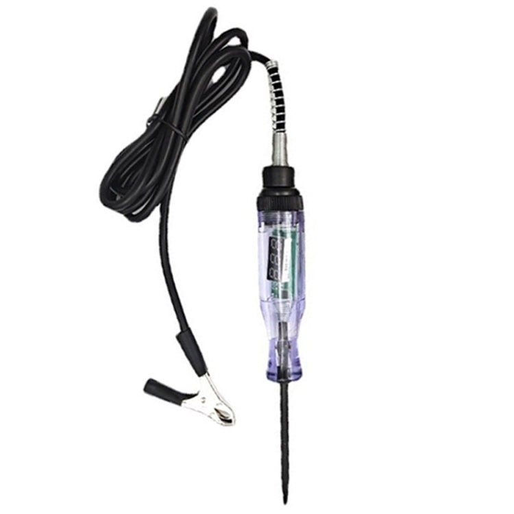 3-70V Automotive Circuit Testing Electric Pen Repair Tool, D Black Cable